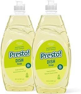 Presto! Dish Soap, Lemon Scent, 30 fl oz, Pack of 2